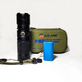 P90 Waterproof Rechargeable LED Emergency Flashlight 2KM Range