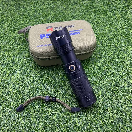 P90 Waterproof Rechargeable LED Emergency Flashlight 2KM Range