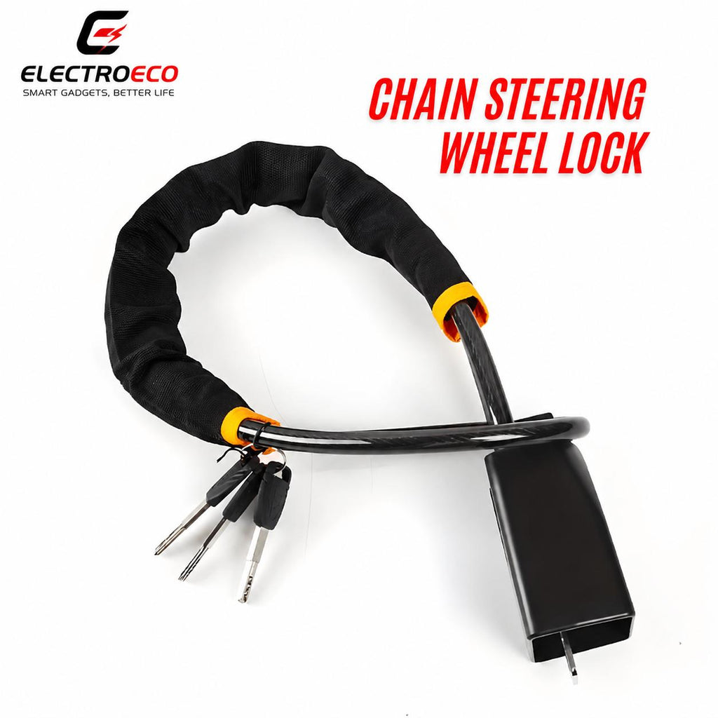 Seat Belt Streeing Whell Lock - Quick Locking Anti Theft Lock